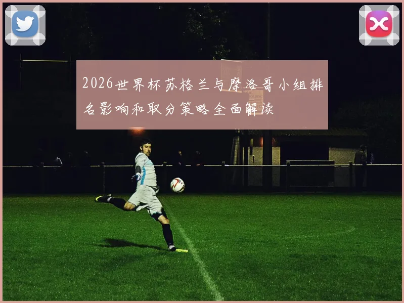 2026世界杯苏格兰与摩洛哥小组排名影响和取分策略全面解读
